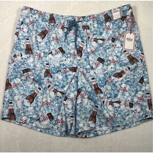 Coors Lite big & tall elastic waist swim trunk New with tags Men size‎ 2XL